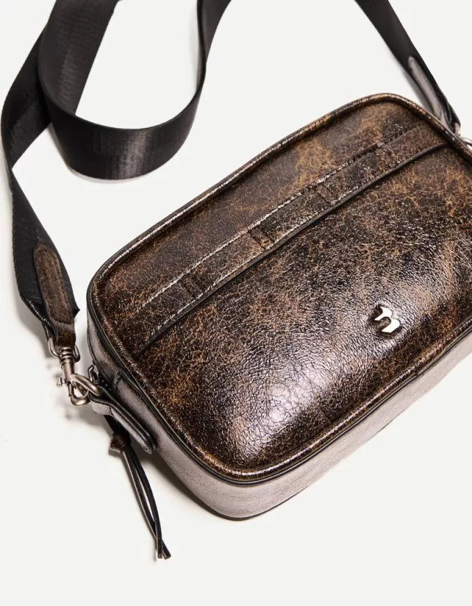 Distressed crossbody bag Distressed crossbody bag