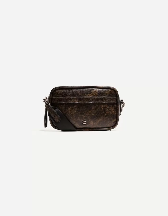 Distressed crossbody bag Distressed crossbody bag