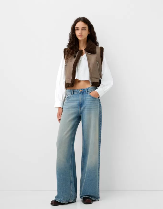 Double-faced vest Double-faced vest