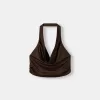 Draped halter top Draped halter top