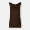 Draped mini dress Draped mini dress