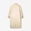 Drop shoulder coat