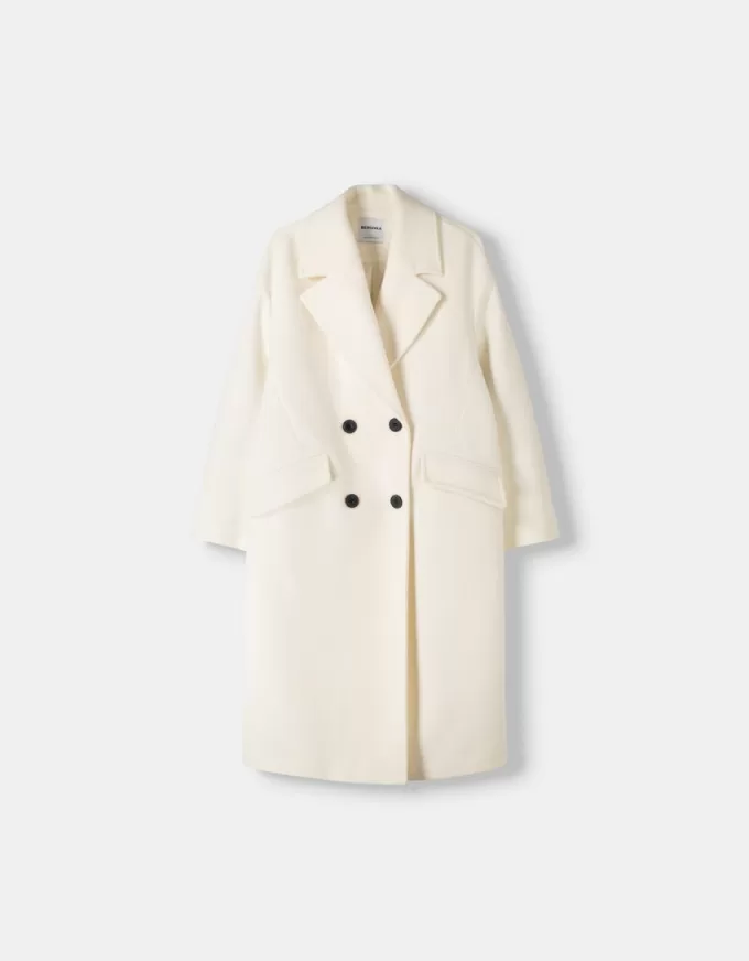 Drop shoulder coat Drop shoulder coat