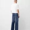 Embroidered baggy jeans Embroidered baggy jeans
