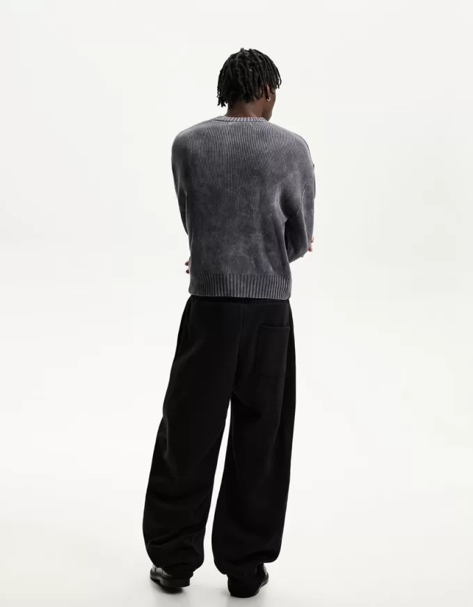Faded boxy-fit sweater Faded boxy-fit sweater