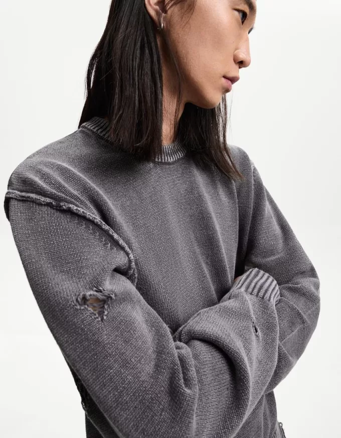 Faded ripped sweater Faded ripped sweater
