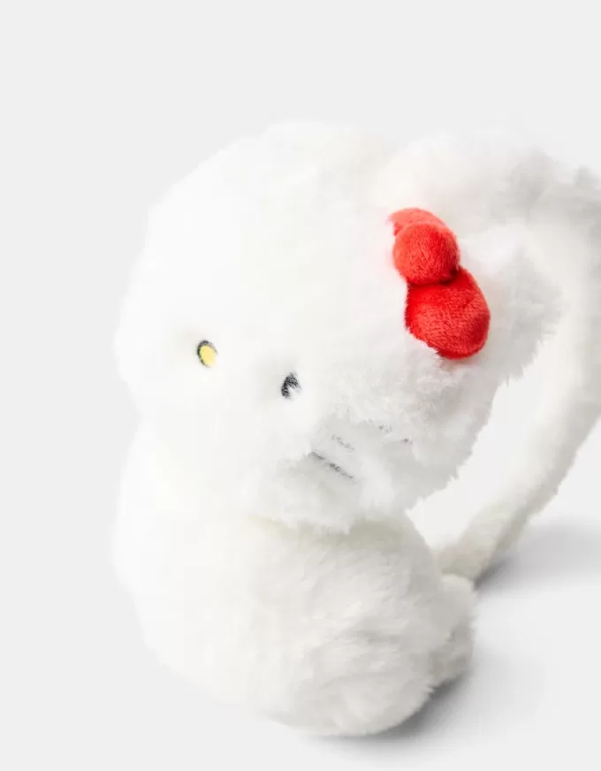 Faux fur Hello Kitty earmuffs