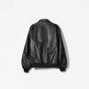 Faux leather bomber jacket Faux leather bomber jacket