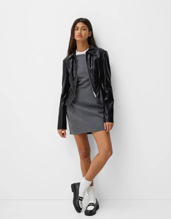 Faux leather jacket Faux leather jacket