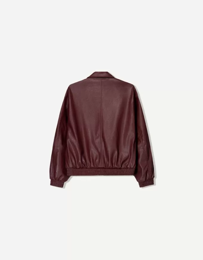 Faux leather oversize jacket Faux leather oversize jacket