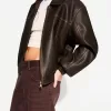 Faux leather oversize jacket Faux leather oversize jacket