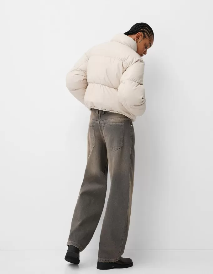 Faux leather puffer jacket Faux leather puffer jacket