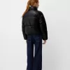 Faux leather puffer jacket Faux leather puffer jacket