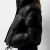 Faux leather puffer jacket Faux leather puffer jacket