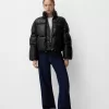 Faux leather puffer jacket Faux leather puffer jacket