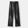 Faux leather straight pants Faux leather straight pants