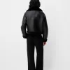 Faux shearling biker jacket Faux shearling biker jacket