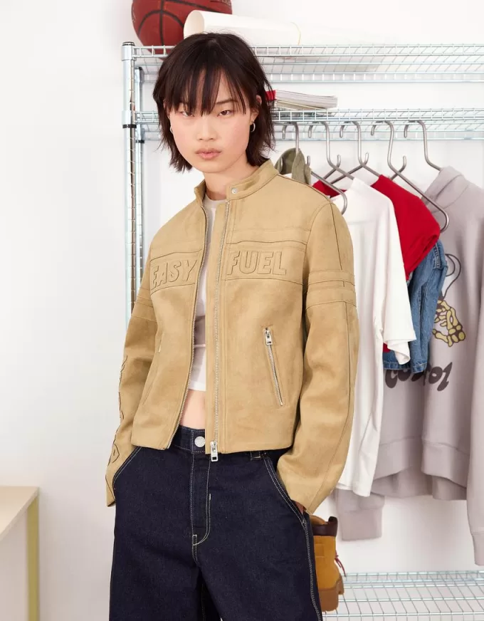 Faux suede jacket Faux suede jacket