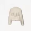 Faux suede jacket with fringing Faux suede jacket with fringing