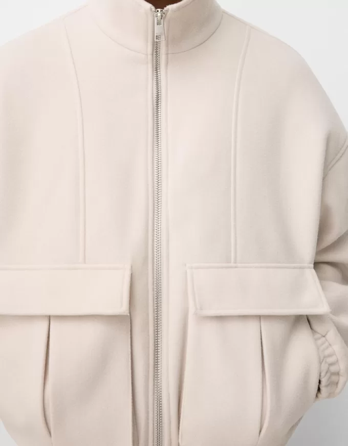 Felt texture jacket Felt texture jacket