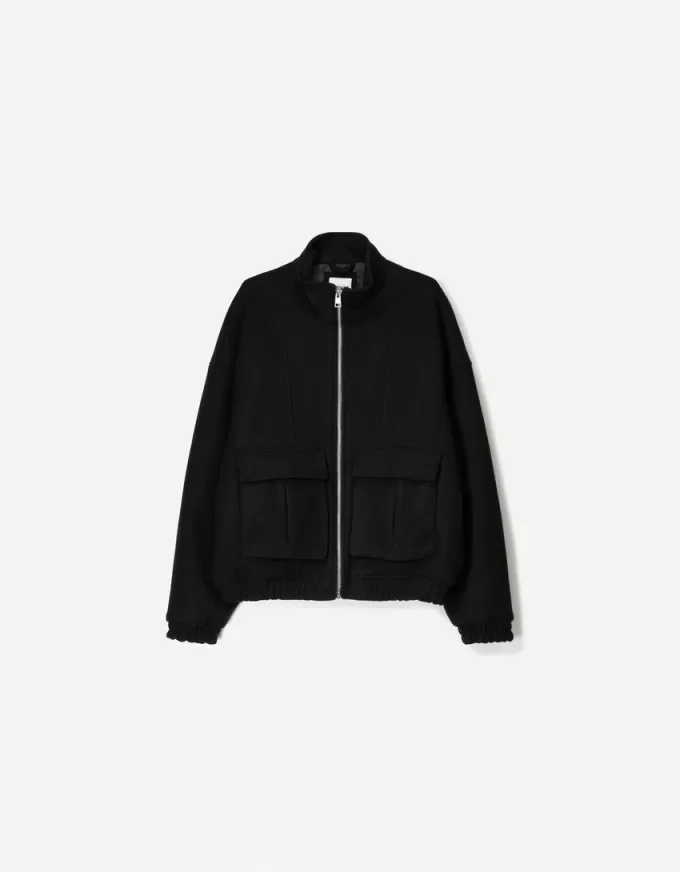 Felt texture jacket Felt texture jacket