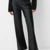 Flared faux leather pants Flared faux leather pants
