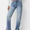 Flared split-hem jeans Flared split-hem jeans