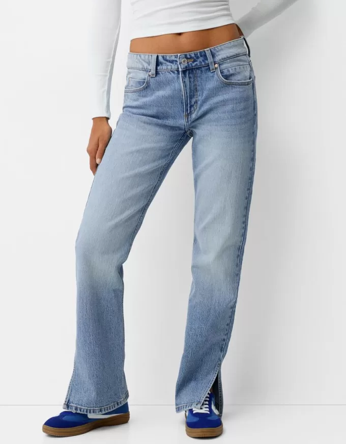 Flared split-hem jeans Flared split-hem jeans