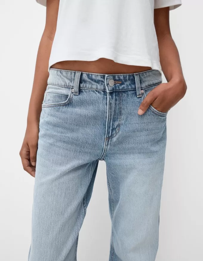 Flared split-hem jeans Flared split-hem jeans