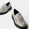 Flat animal-print loafers Flat animal-print loafers