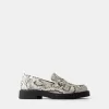 Flat animal-print loafers Flat animal-print loafers