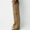Flowing pants with side pocket Flowing pants with side pocket