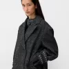 Generation Bershka coat with eyelets Generation Bershka coat with eyelets
