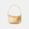 Golden mesh bag Golden mesh bag