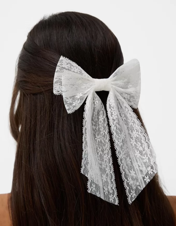 Hair clip with bow Hair clip with bow