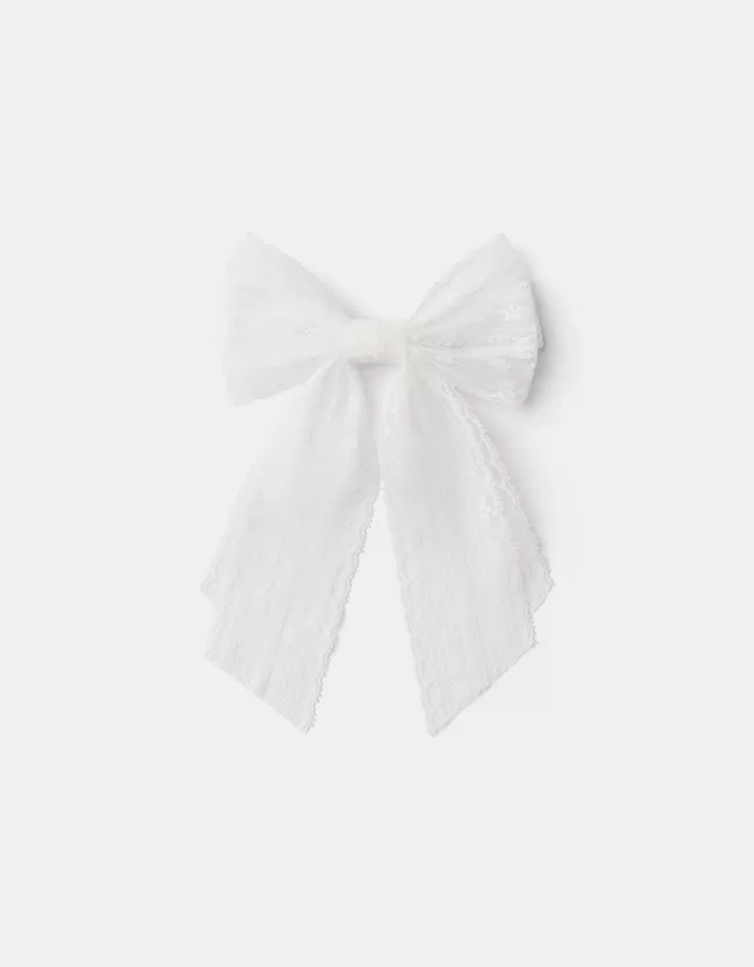 Hair clip with bow Hair clip with bow