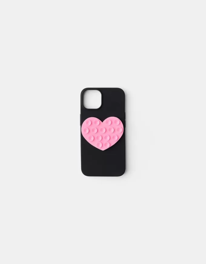 Heart suction cup cell phone case Heart suction cup cell phone case