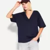 Heavy cotton V-neck short sleeve T-shirt Heavy cotton V-neck short sleeve T-shirt