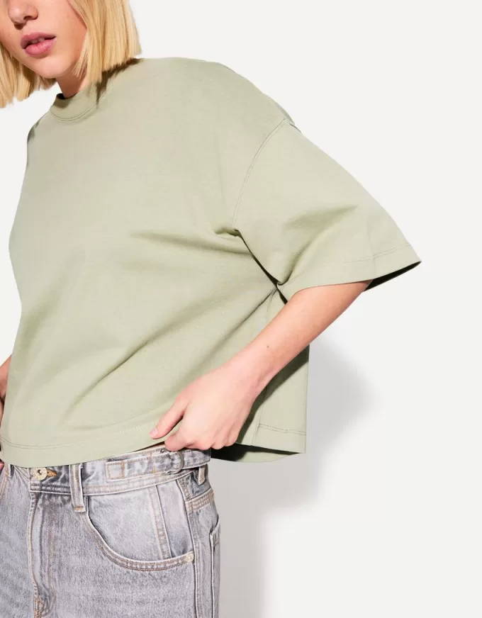 Heavy cotton boxy fit short sleeve T-shirt Heavy cotton boxy fit short sleeve T-shirt