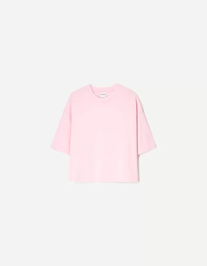 Heavy cotton boxy fit short sleeve T-shirt Heavy cotton boxy fit short sleeve T-shirt