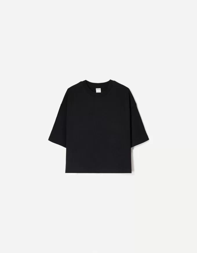 Heavy cotton boxy fit short sleeve T-shirt Heavy cotton boxy fit short sleeve T-shirt