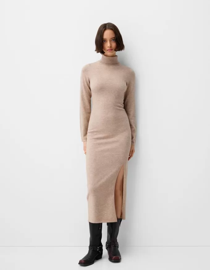 High neck midi dress High neck midi dress