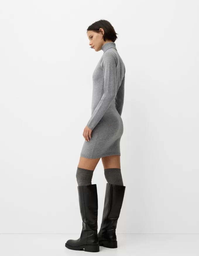 High neck mini dress High neck mini dress