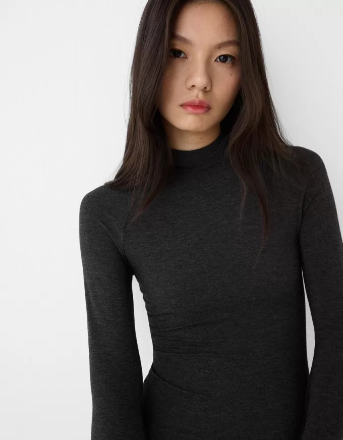 High neck mini dress High neck mini dress