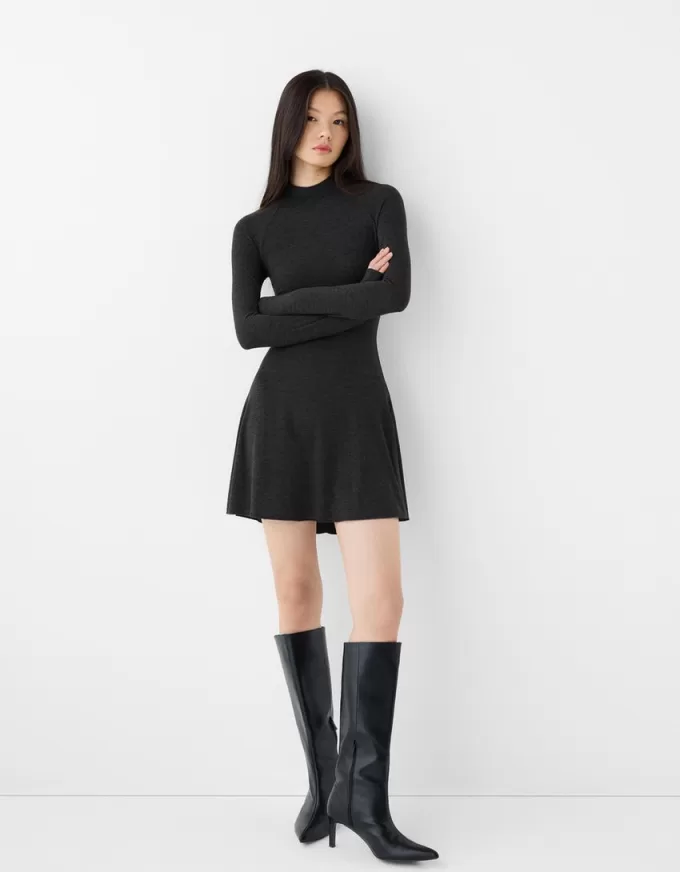 High neck mini dress High neck mini dress