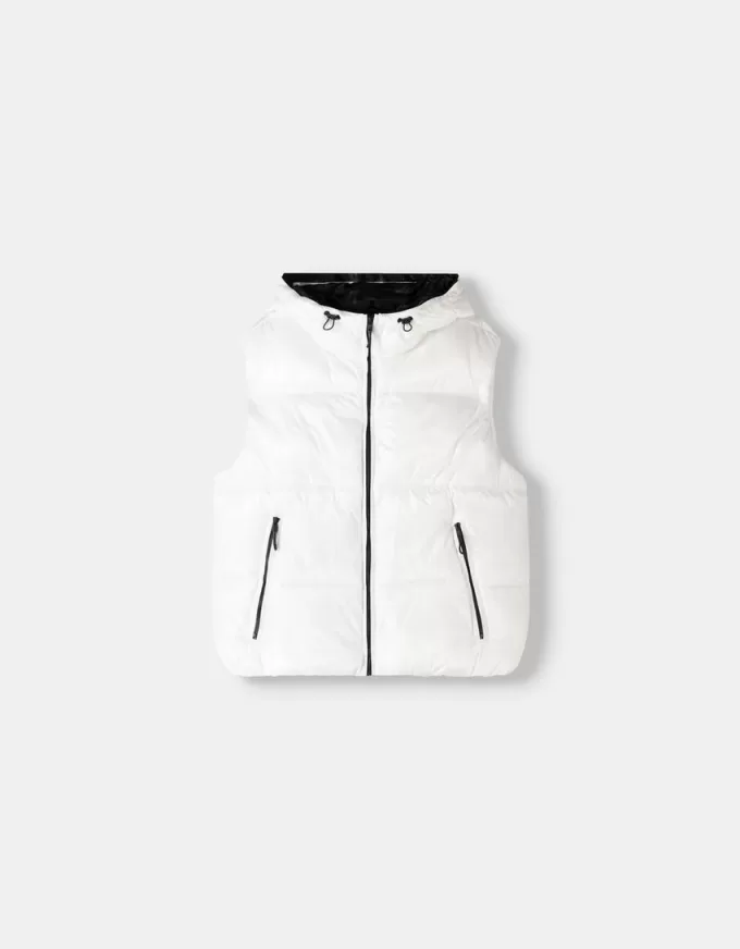 Hooded puffer vest Hooded puffer vest