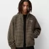 Houndstooth felt texture jacket Houndstooth felt texture jacket