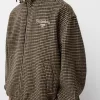 Houndstooth felt texture jacket Houndstooth felt texture jacket