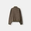 Houndstooth felt texture jacket Houndstooth felt texture jacket