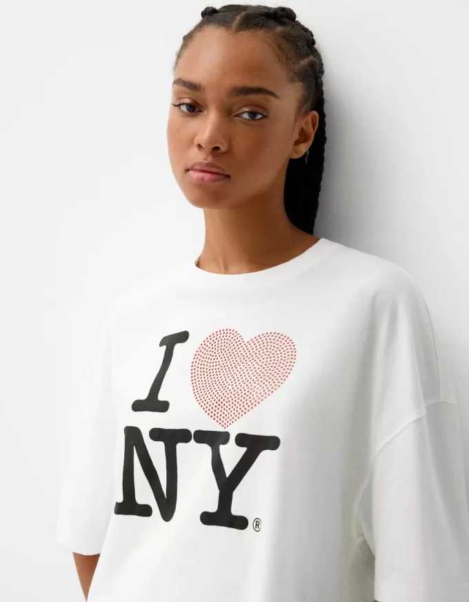 I Love New York mid-length sleeve T-shirt I Love New York mid-length sleeve T-shirt